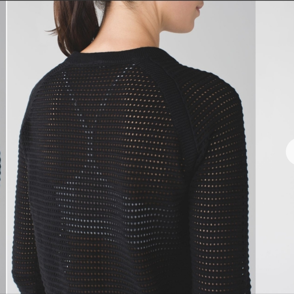 Lululemon Devi Crew *Pointelleblack View 3